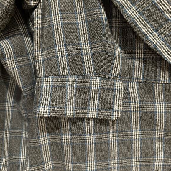 House of Sunny Heritage Tailored Blazer Jacket In Academic Check Vol 12 Size 2 - Picture 7 of 13